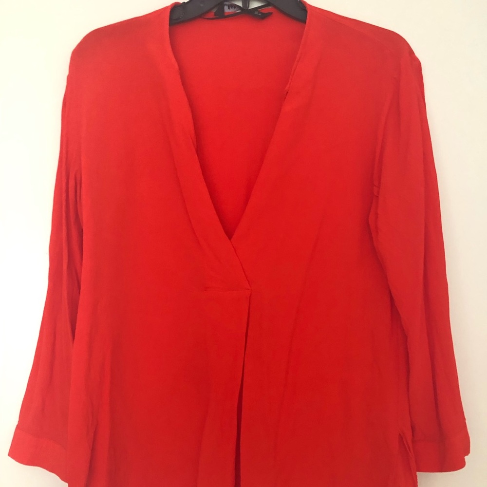 Long sleeve blouse